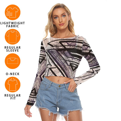 Women's Mesh Long Sleeves T-shirt