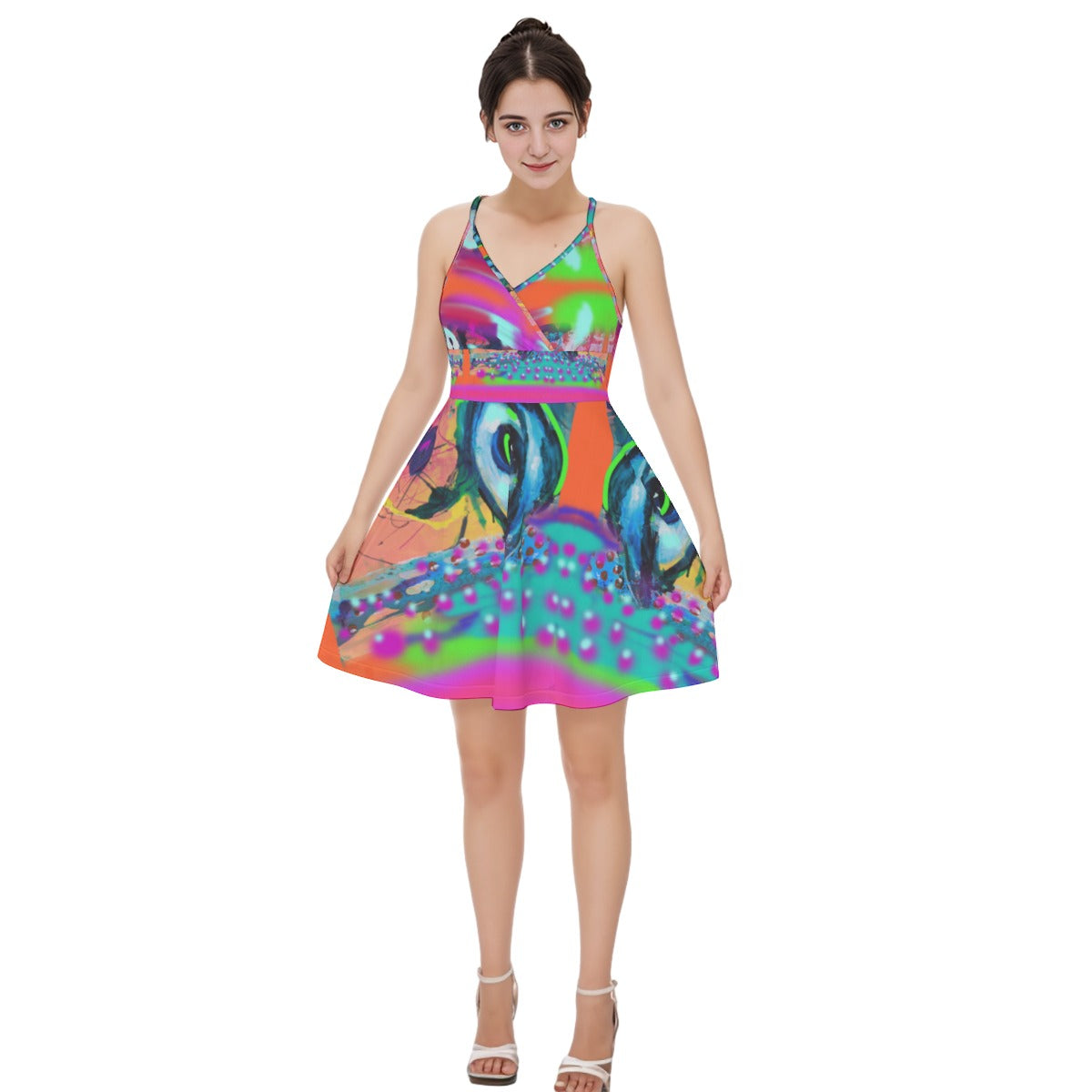 Women‘s Cross Cami Dress