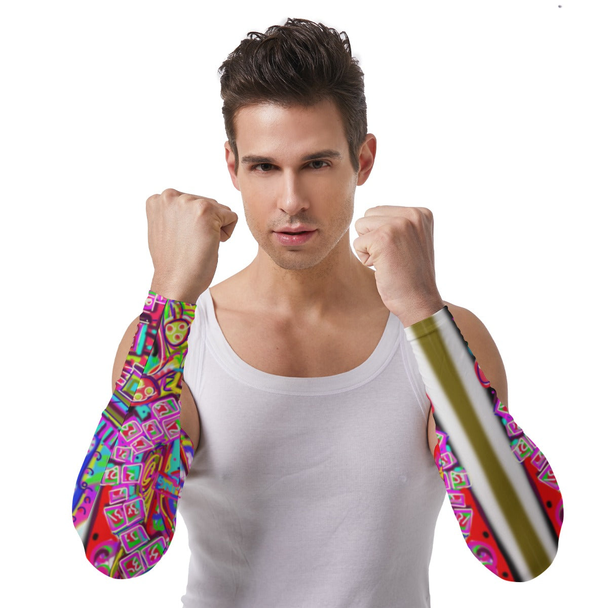 Abstract Unisex Sunscreen Oversleeve