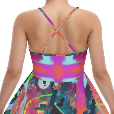 Women‘s Cross Cami Dress