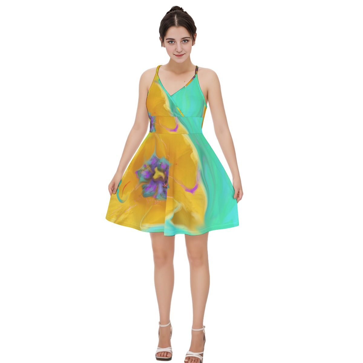 Women‘s Cross Cami Dress