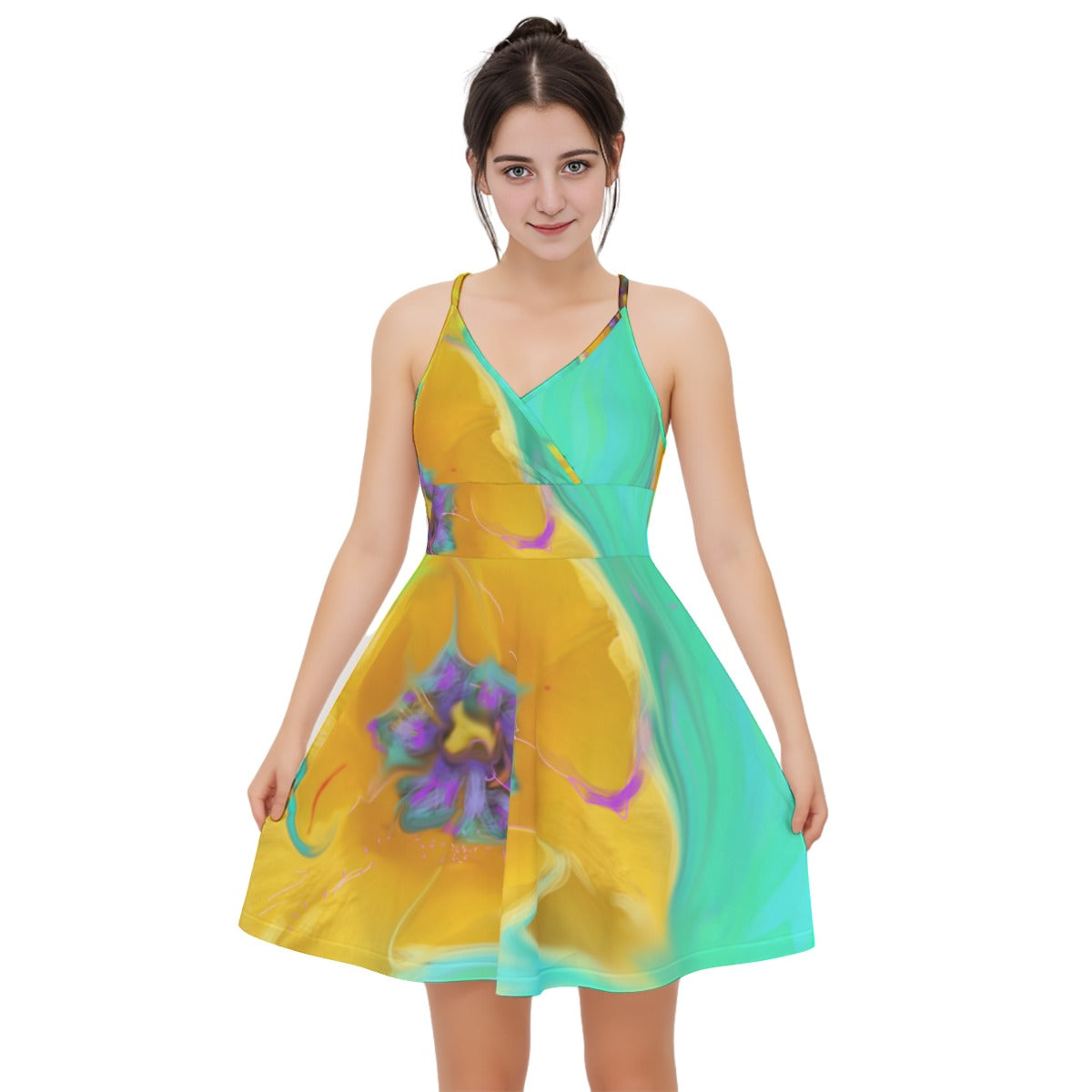 Women‘s Cross Cami Dress