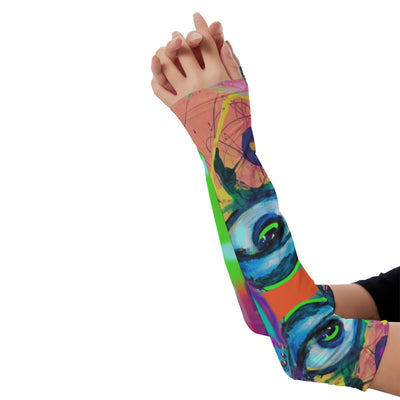 Abstract Print Unisex Sunscreen Oversleeve