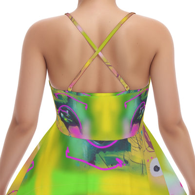 Women‘s Cross Cami Dress