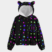 Kid’s Borg Fleece Sweatshirt With Ear — Original Artwork | ArtistDione