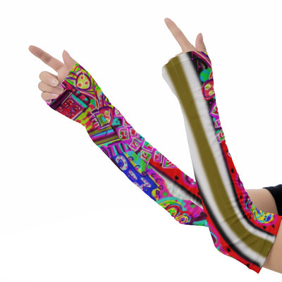 Abstract Unisex Sunscreen Oversleeve