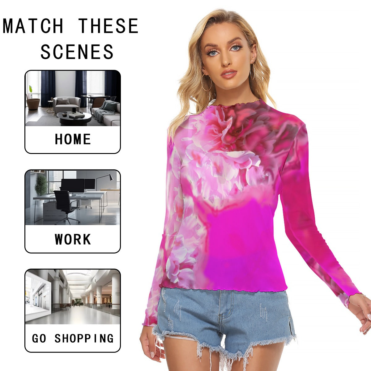 Women's Mesh long sleeve