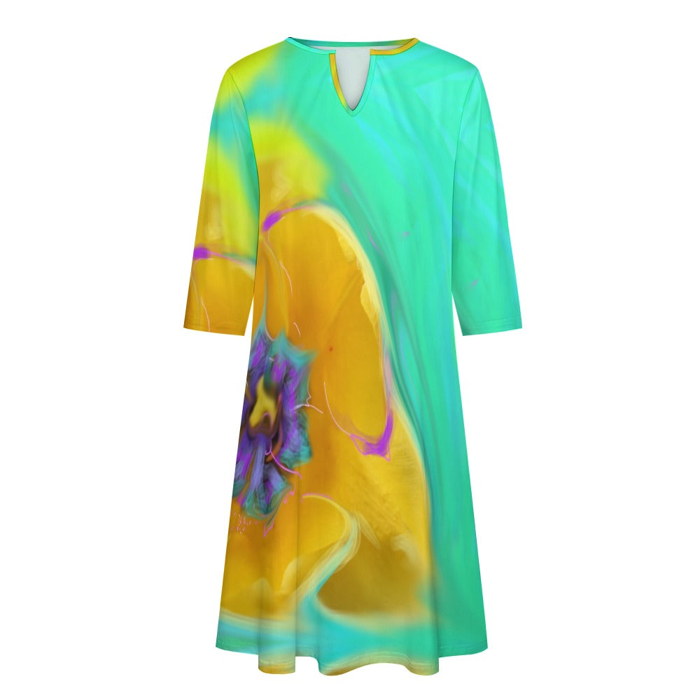 Artsy Dress with Pockets