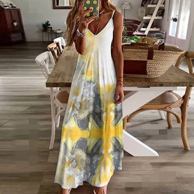Sling Ankle Long Dress
