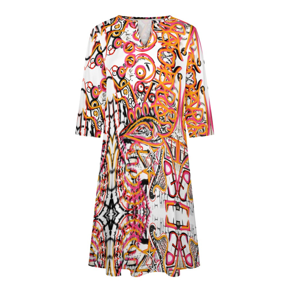 Artsy Dress with Pockets