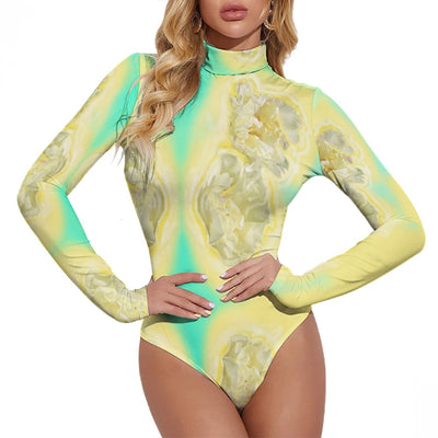 Women's Turtleneck Long Sleeve Bodysuit