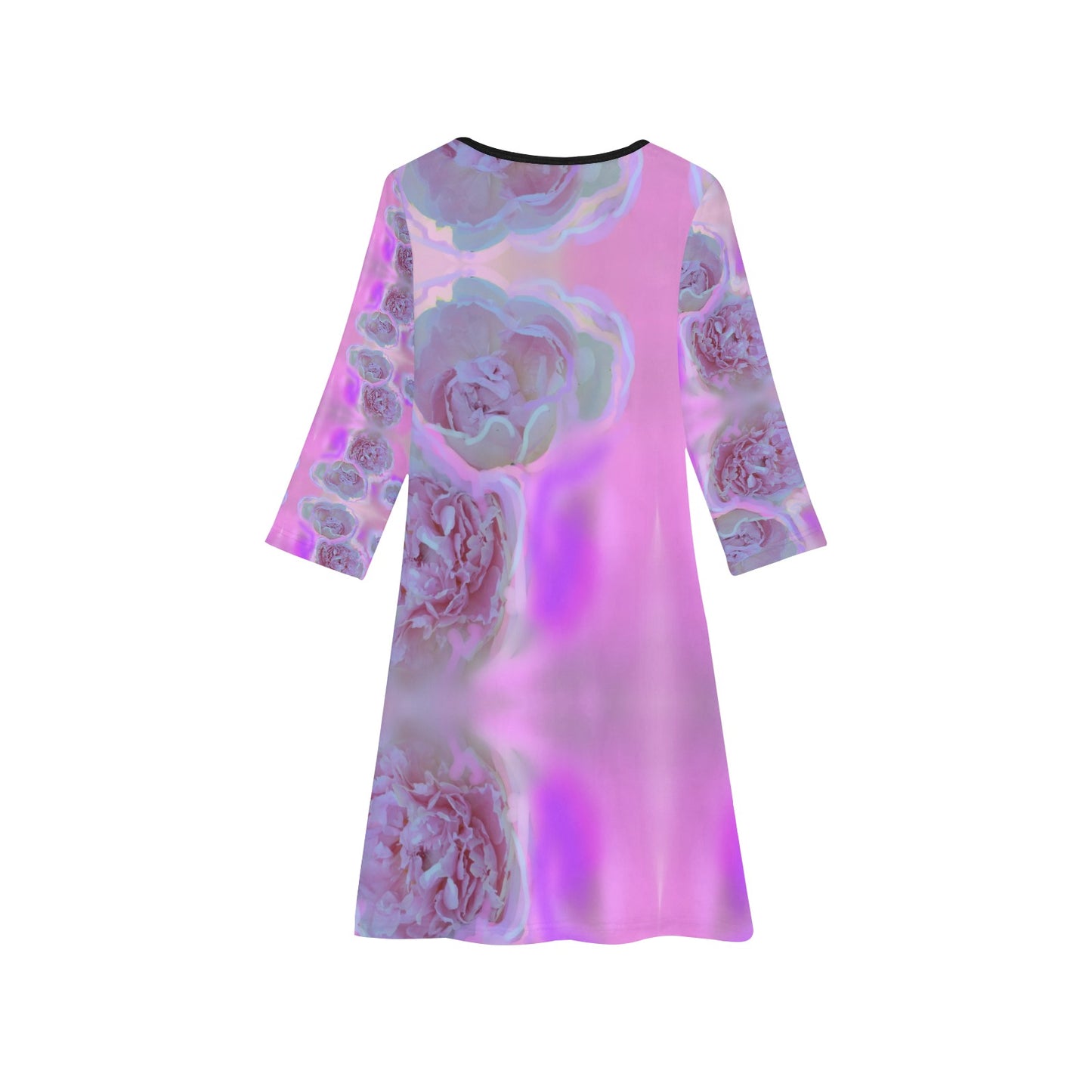 Langärmliges Kleid für Mädchen