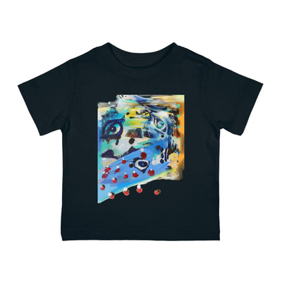Colorful Abstract Infant Jersey Tee – Perfect for Playtime and Gifts