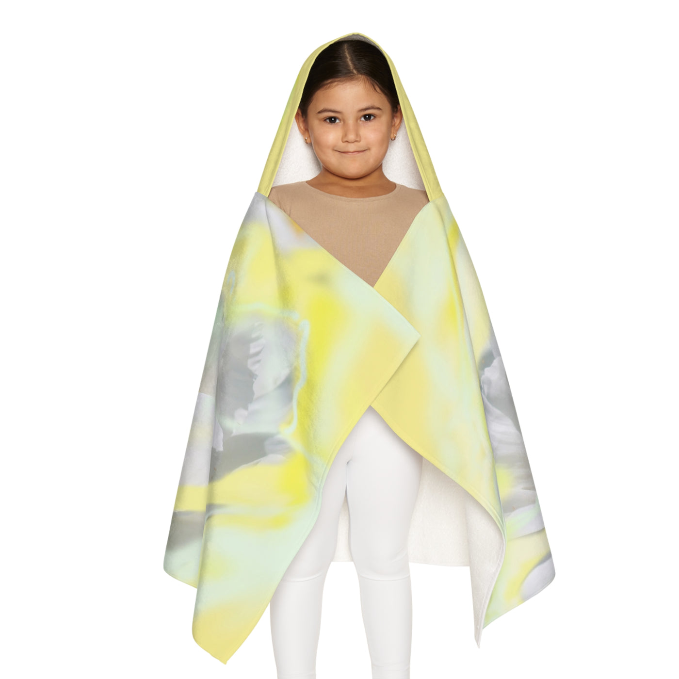 Floral Youth Hooded Towel - Perfect for Pool Days and Bath Time!