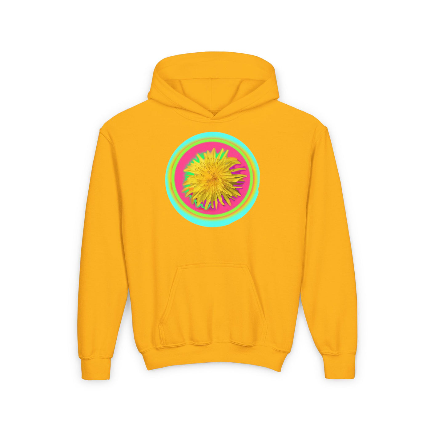 Youth Flower Power Graphic Hoodie