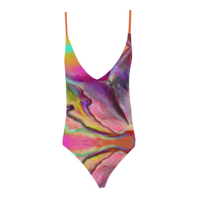 Sexy Lacing Backless One-Piece