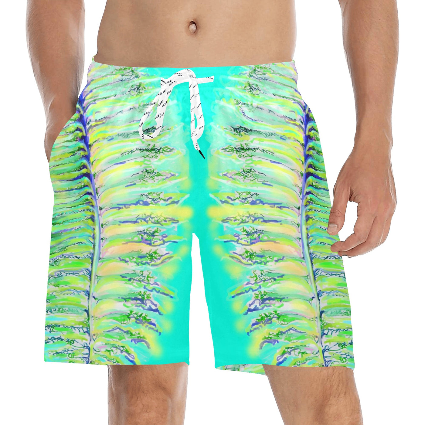 Men's Mid-Length Beach Shorts