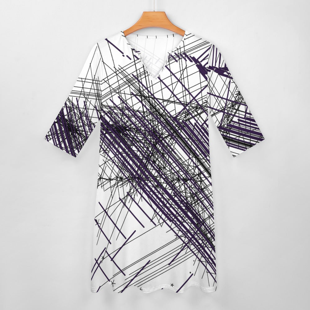 Artsy Dress with Pockets