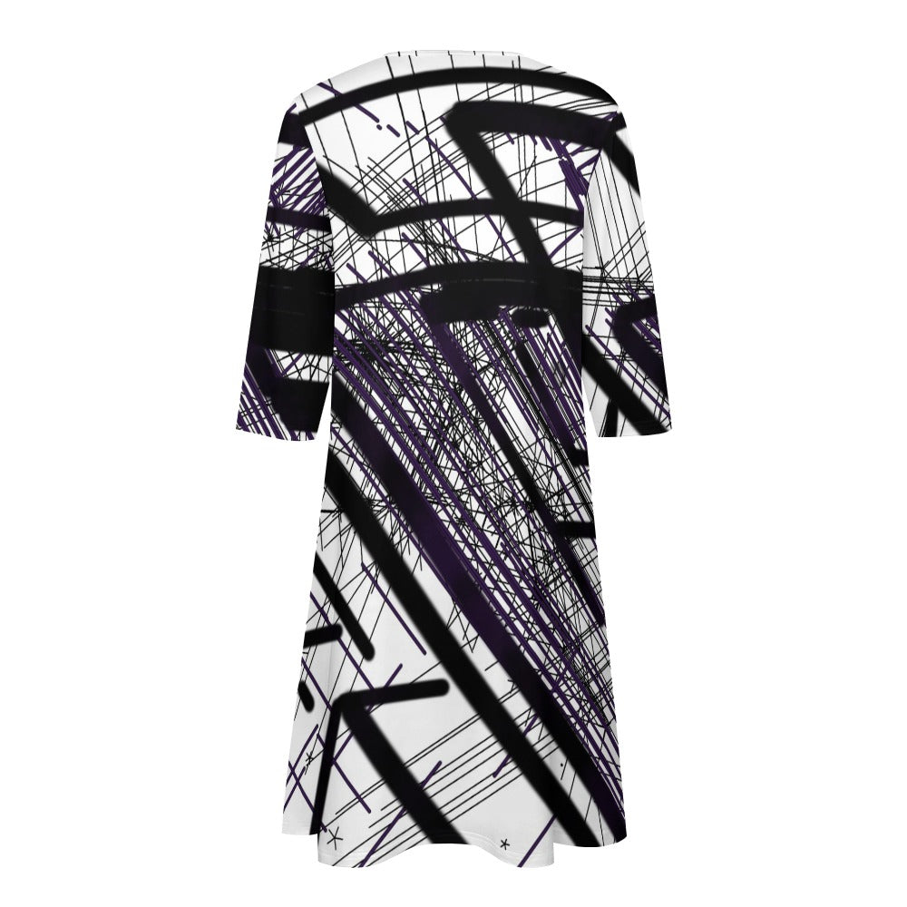 Artsy Dress with Pockets