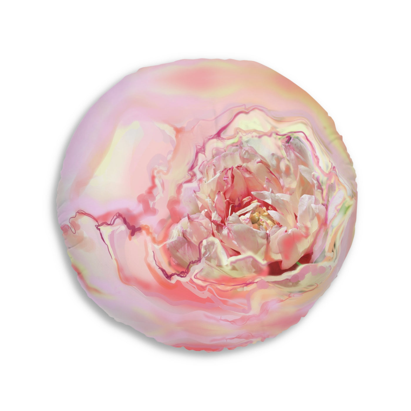 Tufted Floor Pillow, Round