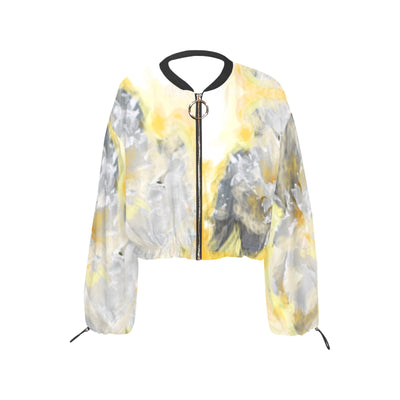 Women's Chiffon Cropped Jacket
