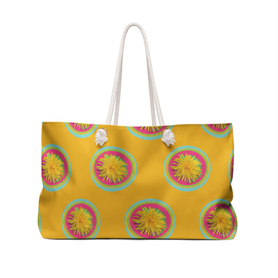 Vibrant Floral Weekender Bag - Perfect for Travel & Beach Days