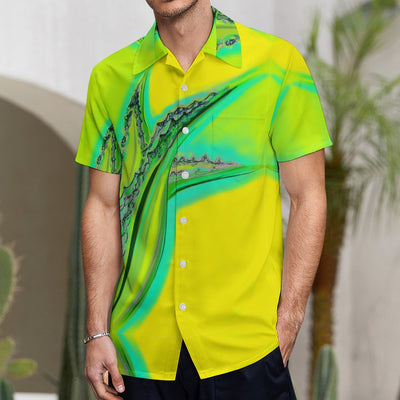 Bright Vibrant Bold short sleeved shirt