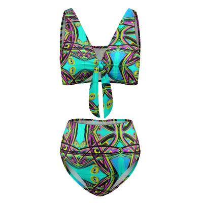 2-Piece Knotted Bikini Swimsuit
