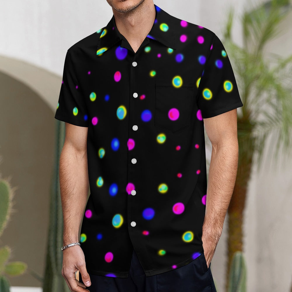 Bright Vibrant Bold short sleeved shirt