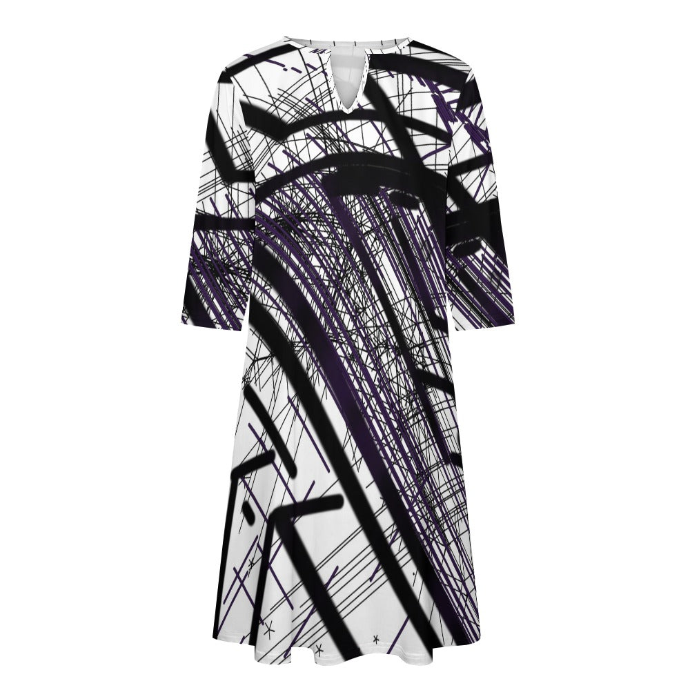 Artsy Dress with Pockets