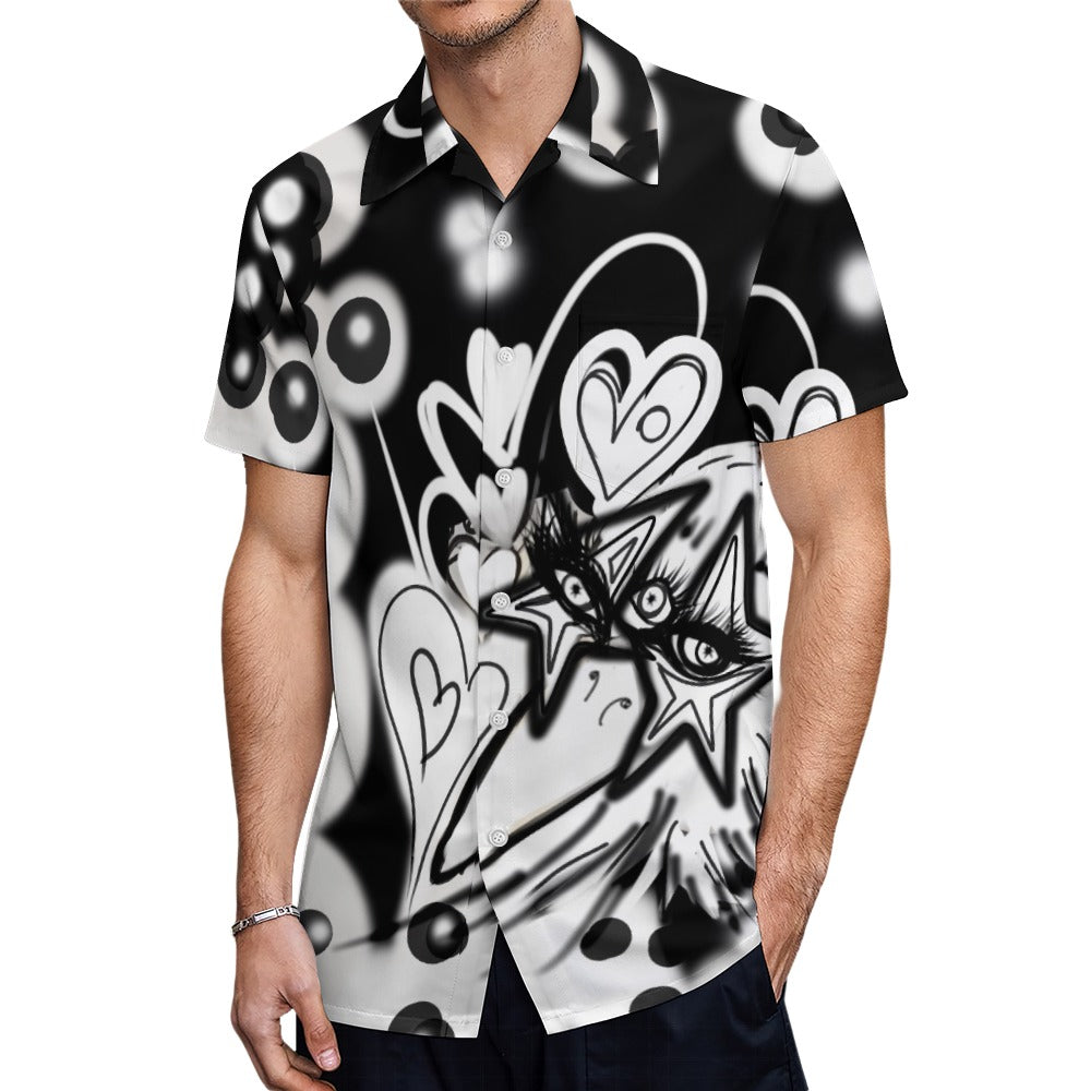 Bright Vibrant Bold short sleeved shirt