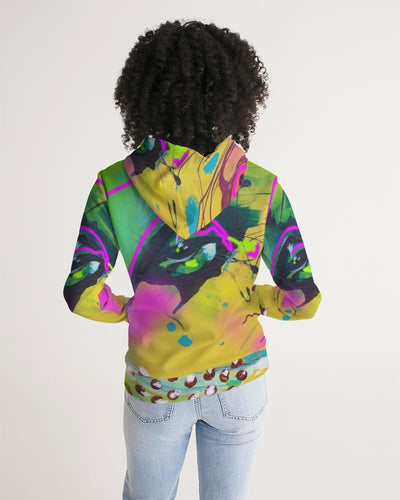 Abstract Yellow Women's Hoodie