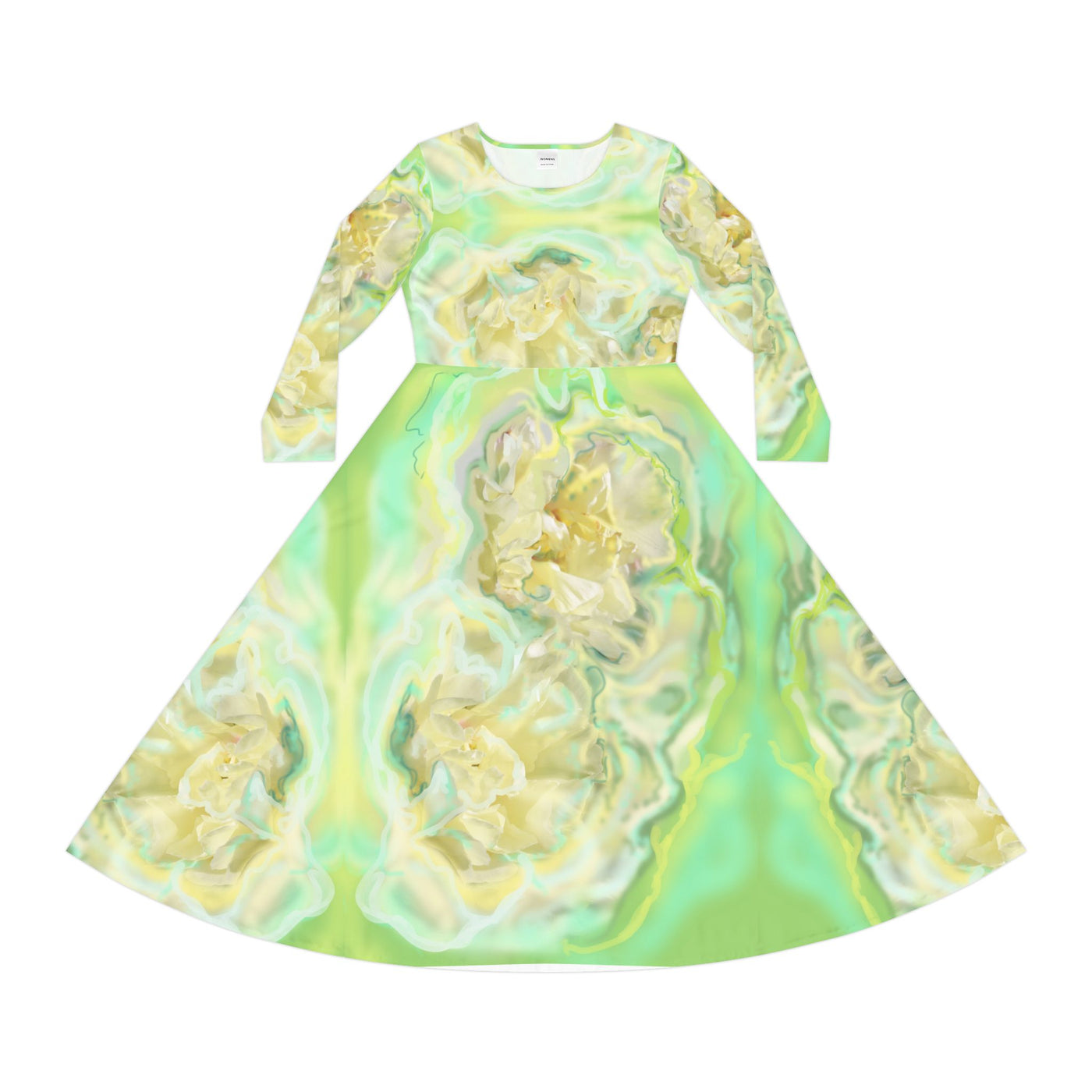 Langärmliges Tanzkleid für Damen 