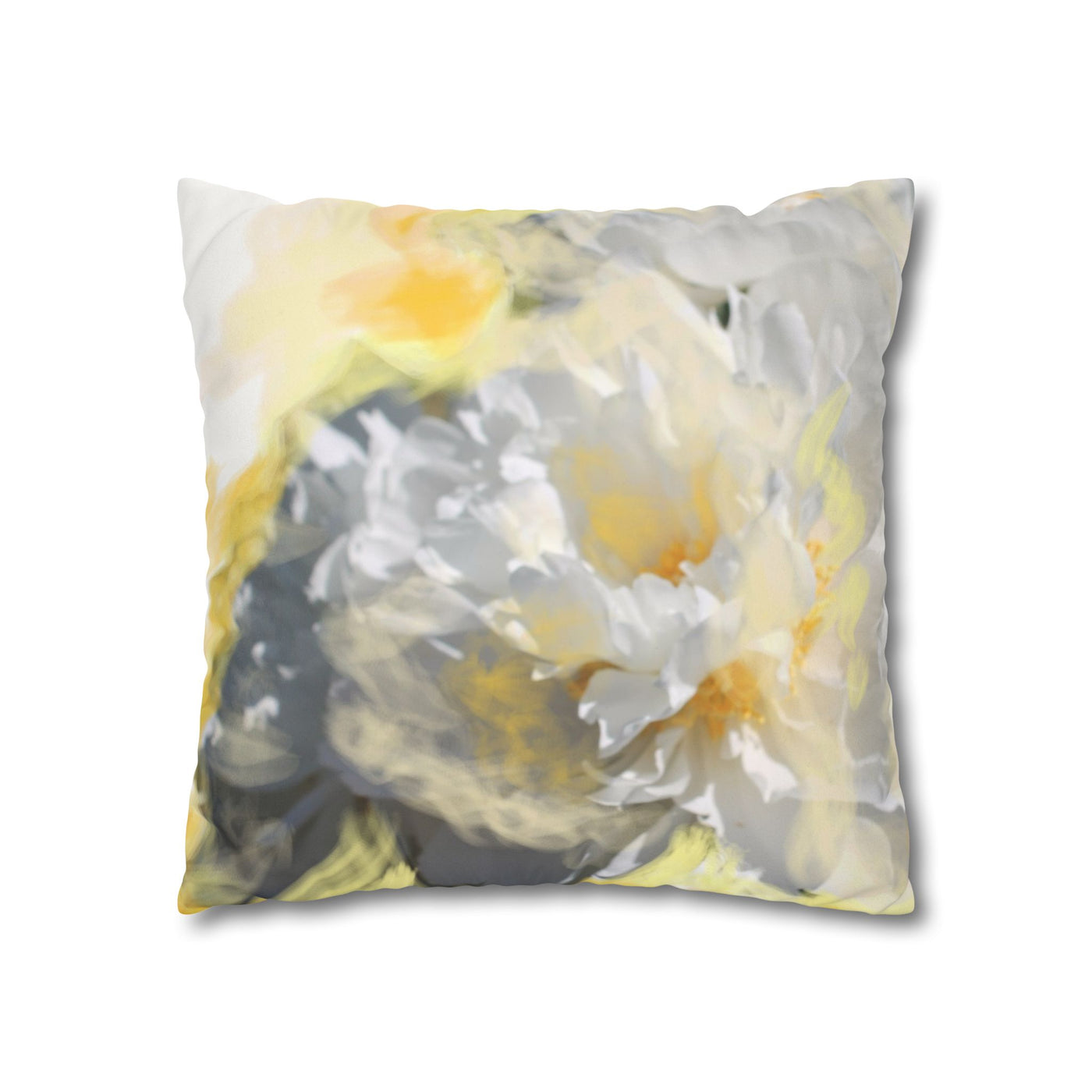 Faux Suede Square Pillowcase