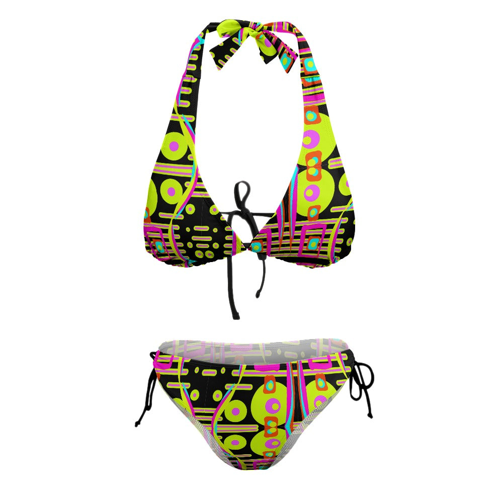 Plus size bikini swimsuit