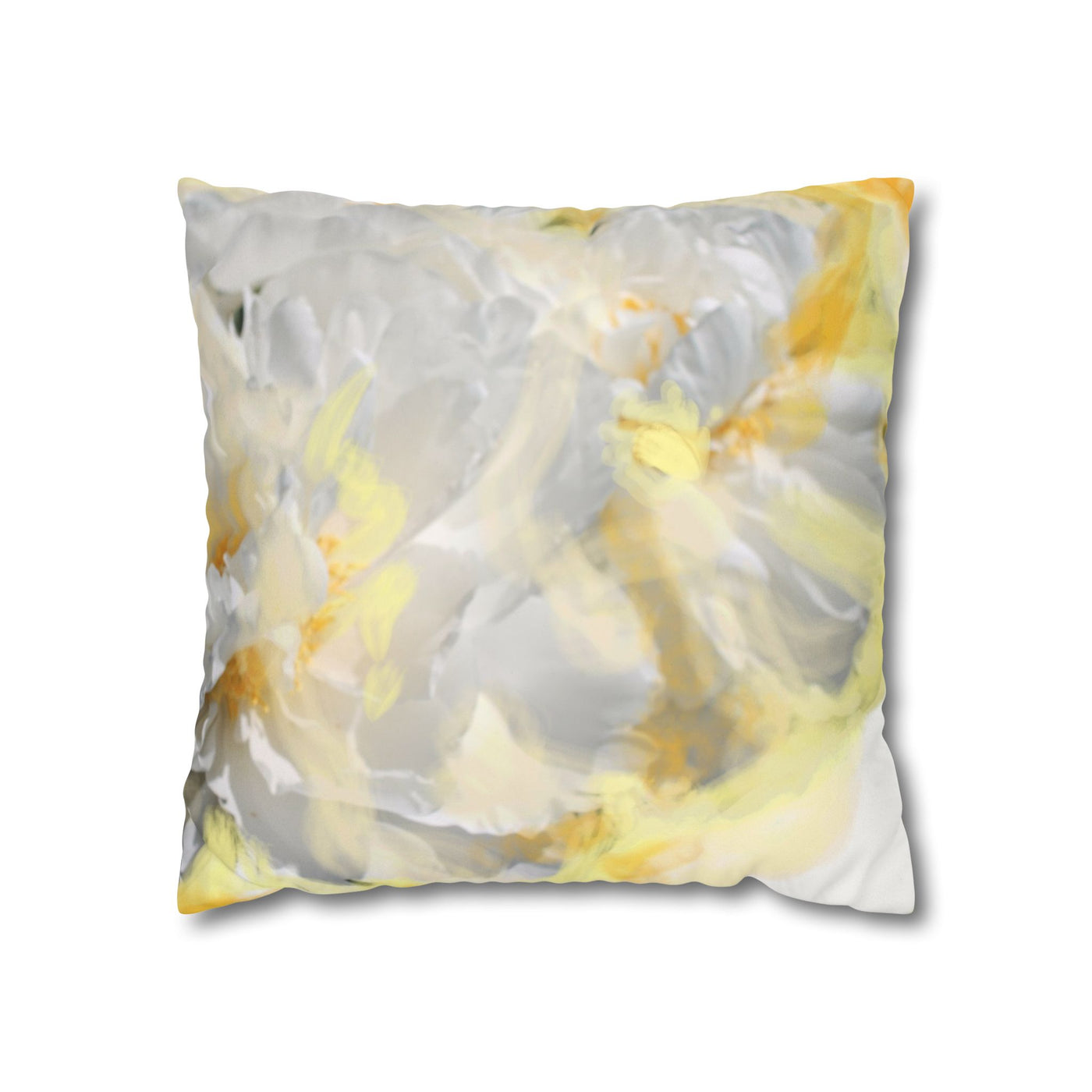 Faux Suede Square Pillowcase