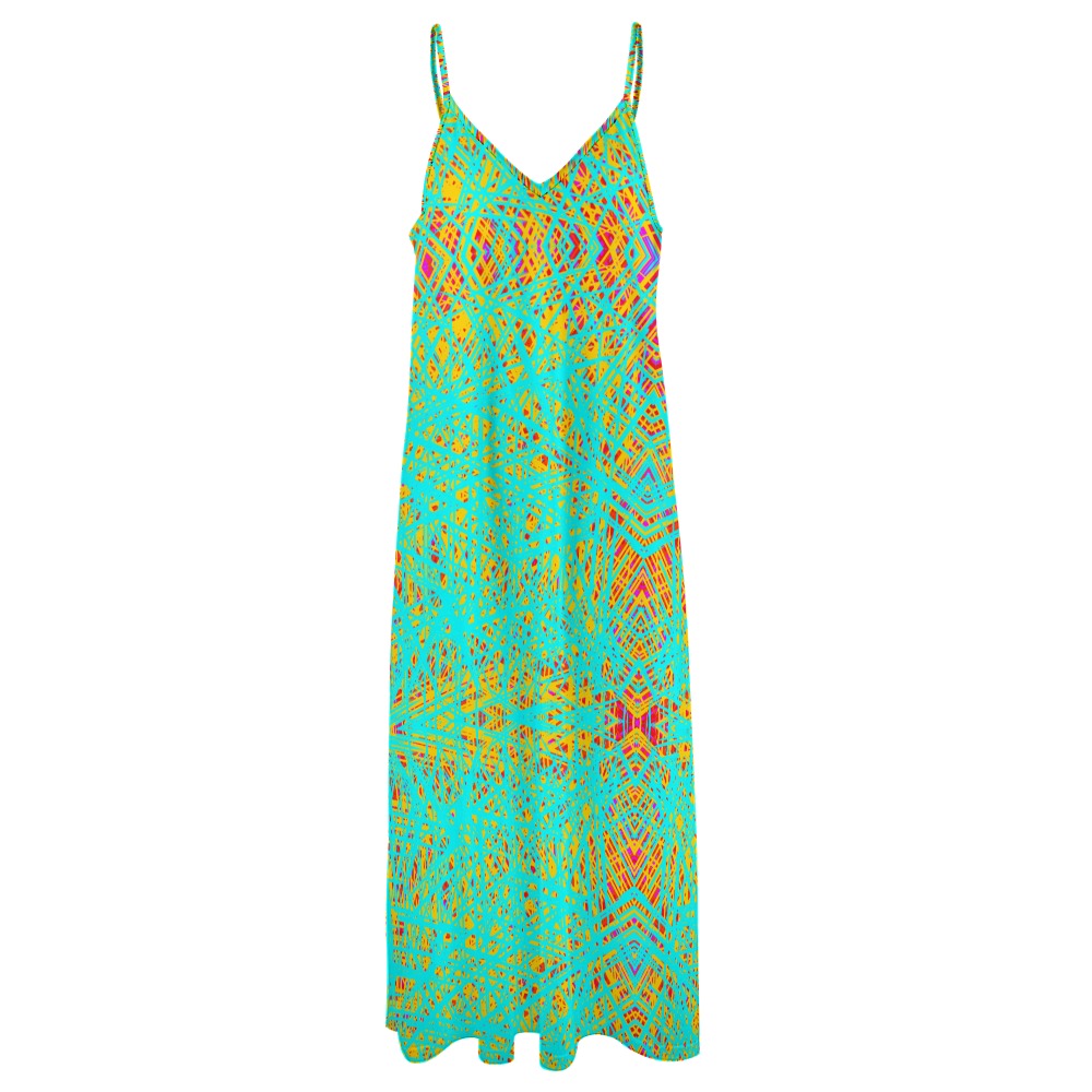 Sling Ankle Long Dress