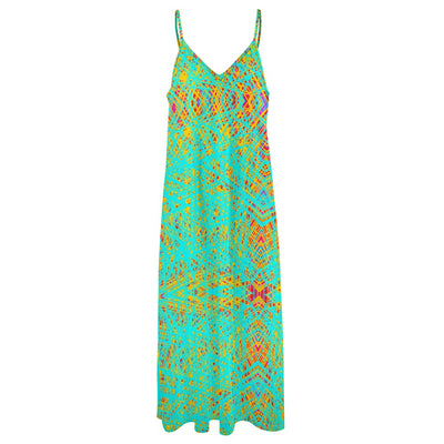 Sling Ankle Long Dress