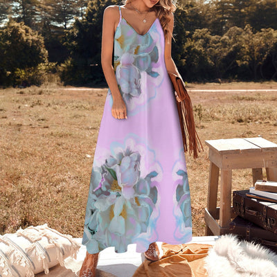 Sling Ankle Long Dress