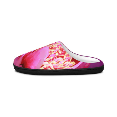 Floral Design Men's Indoor Slippers - Cozy and Stylish Home Footwear