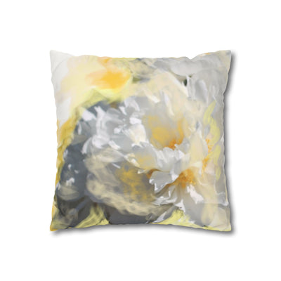 Faux Suede Square Pillowcase