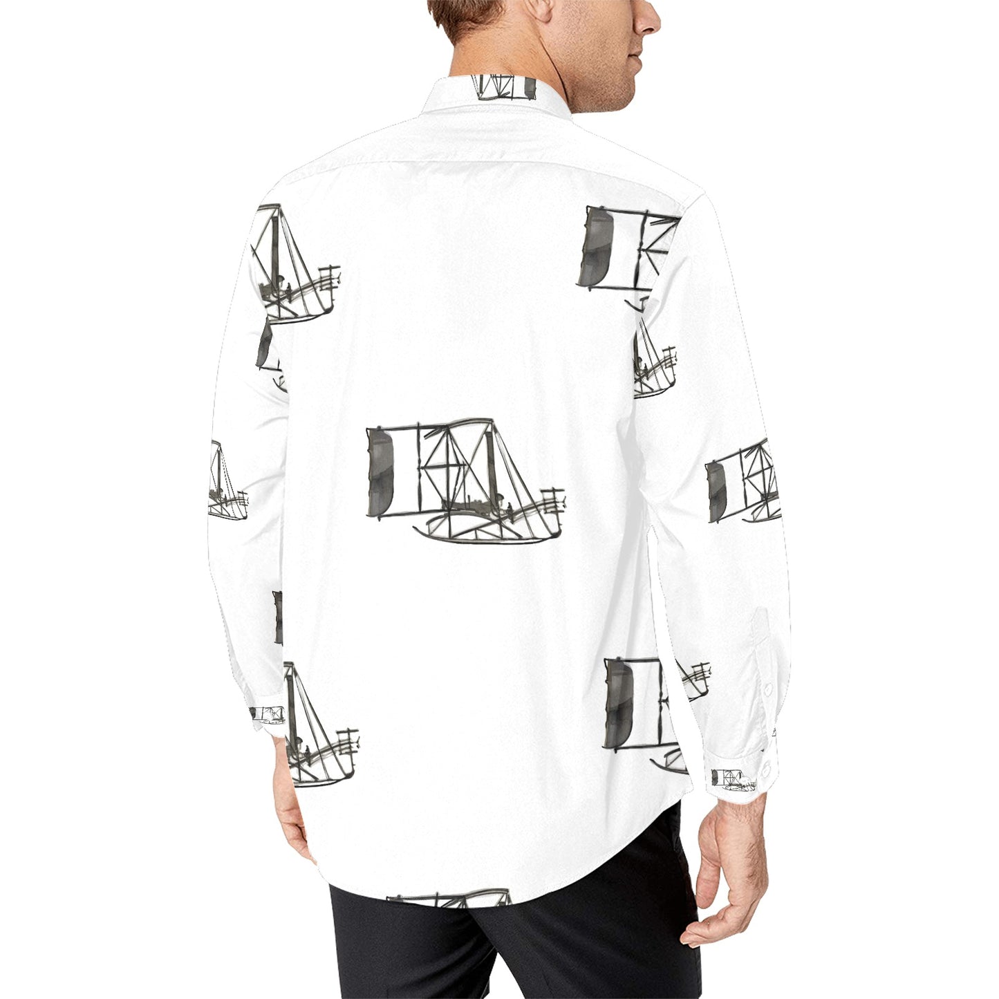Langarmshirt für Herren