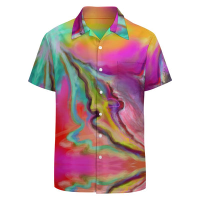 Bright Vibrant Bold short sleeved shirt