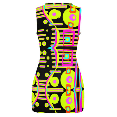 Navel-Baring Cross-Fit Hip Skirt