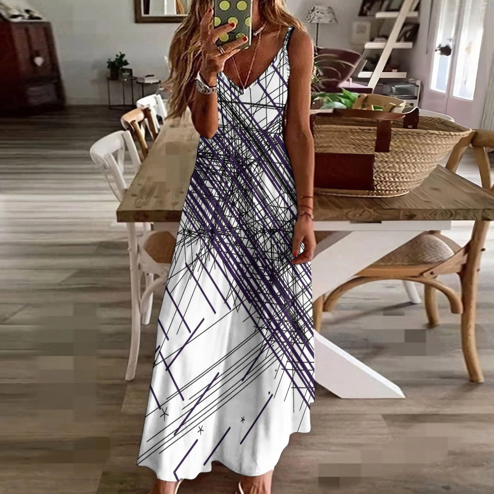 Sling Ankle Long Dress