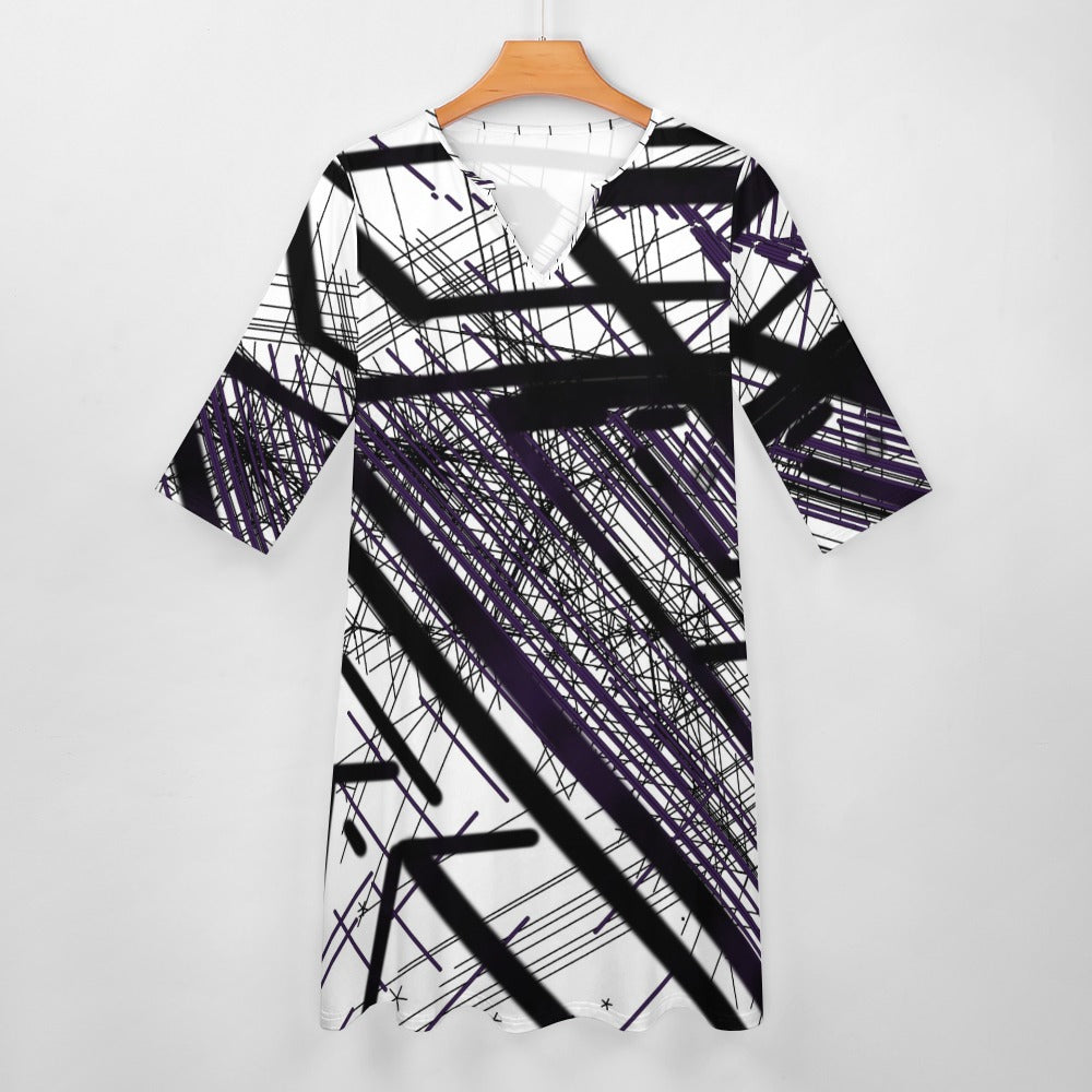 Artsy Dress with Pockets