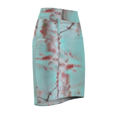 Stylish foggy Floral Women's Pencil Skirt - Perfect for Spring Events & Casual Wear