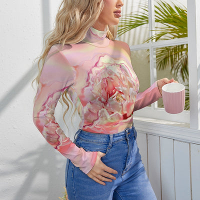 Women's Turtleneck Long Sleeve Bodysuit