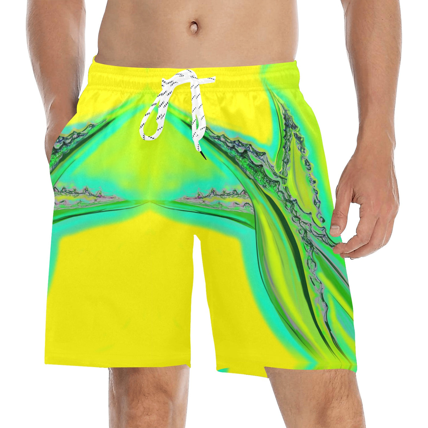 Men's Mid-Length Beach Shorts