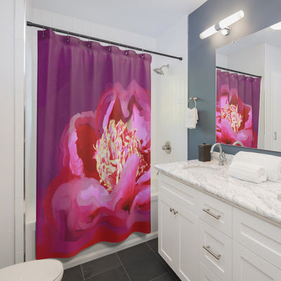 Vibrant Floral Shower Curtain - Brighten Up Your Bathroom Decor
